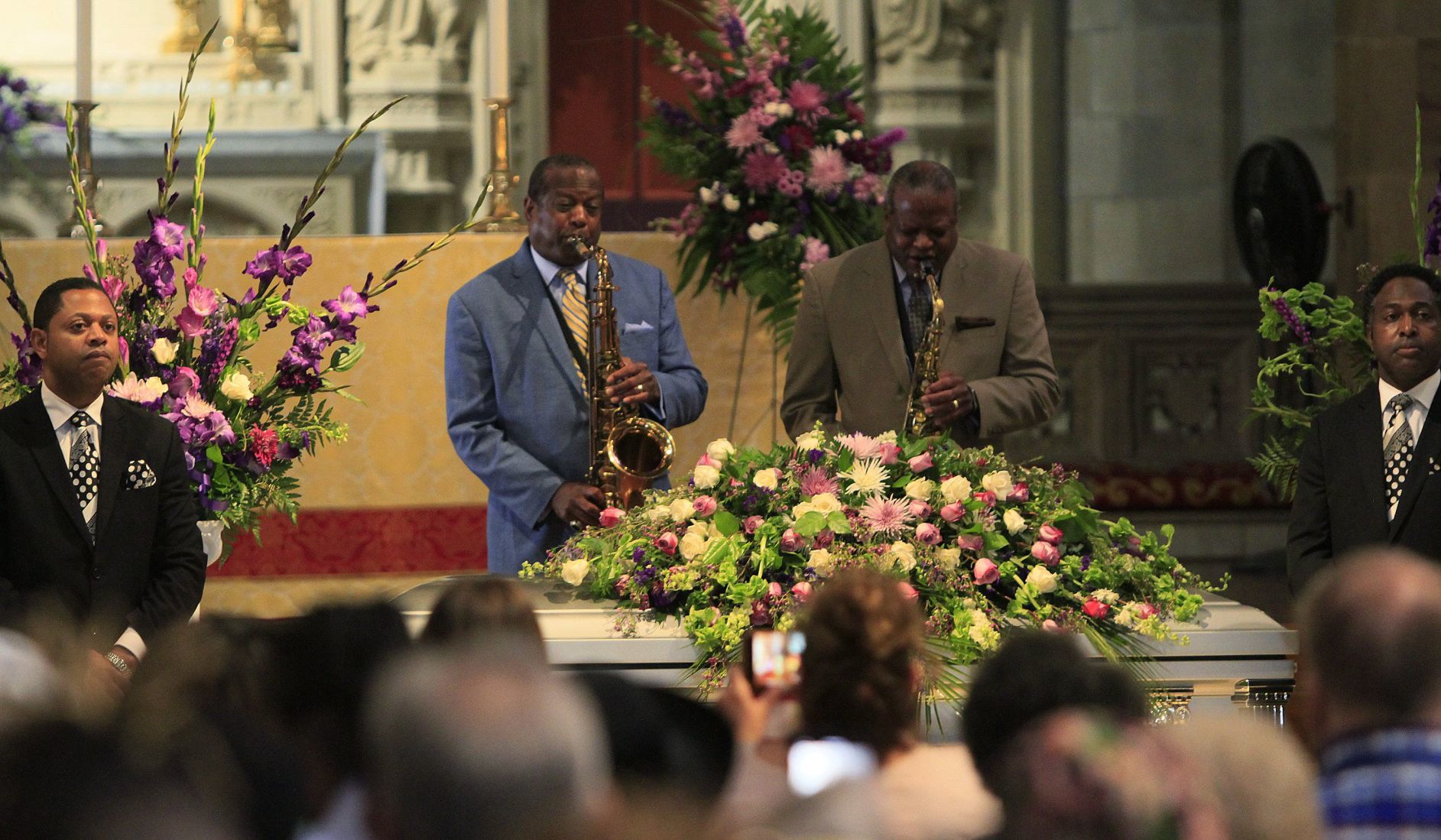 Funeral for St. Louis poet laureate Shirley Bradley LeFlore